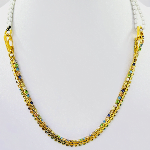 Bimba y Lola Collar Cristales y Perlas mini de colores - Imagen 6