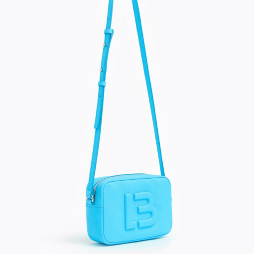 Bimba y Lola Mulher Malas LB LB Maxi logo Azúl Neón - Imagen 3