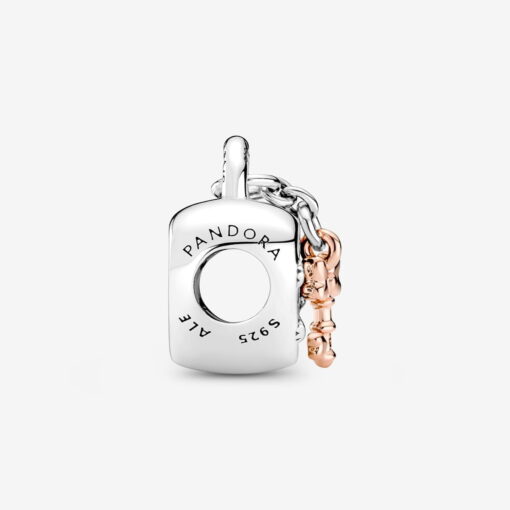 Charm Candado Mickey y Minnie Mouse de Disney - Imagen 6