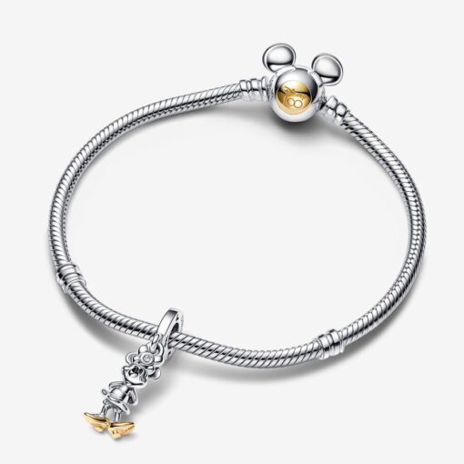 Charm Colgante Minnie Mouse 100 Aniversario de Disney con Diamante sintético