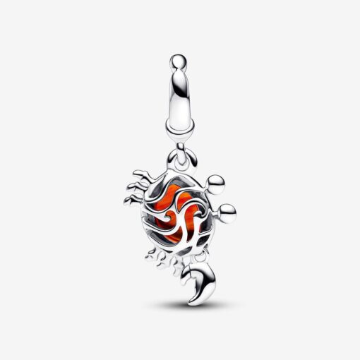 Charm Colgante Sebastián el Cangrejo de La Sirenita de Disney