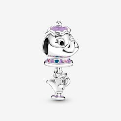 Charm Colgante Sra Potts y Chip La Bella y la Bestia de Disney