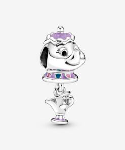 Charm Colgante Sra Potts y Chip La Bella y la Bestia de Disney
