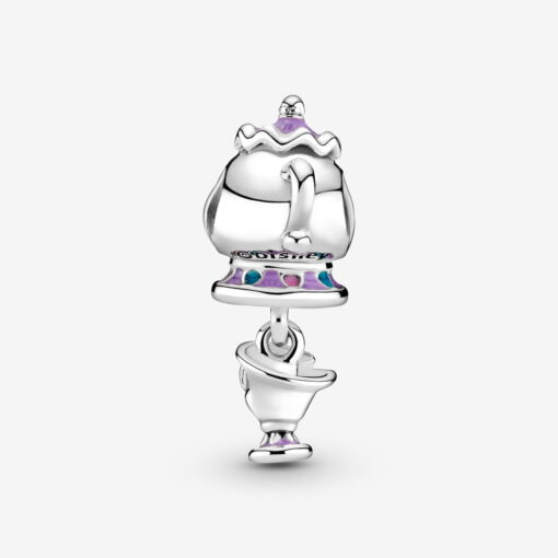 Charm Colgante Sra Potts y Chip La Bella y la Bestia de Disney