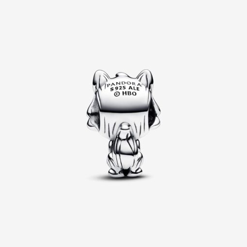 Charm Lobo Huargo Fantasma de Juego de Tronos - Imagen 3