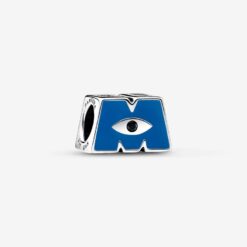 Charm Logotipo M de Monsters Inc. de Disney Pixar