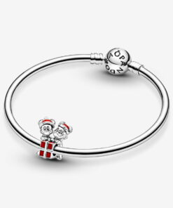 Charm Regalo de Mickey Mouse y Minnie Mouse de Disney