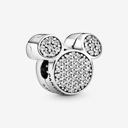 Charm de Clip Pavé de Orejas de Mickey Mouse de Disney