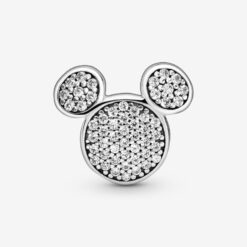 Charm de Clip Pavé de Orejas de Mickey Mouse de Disney