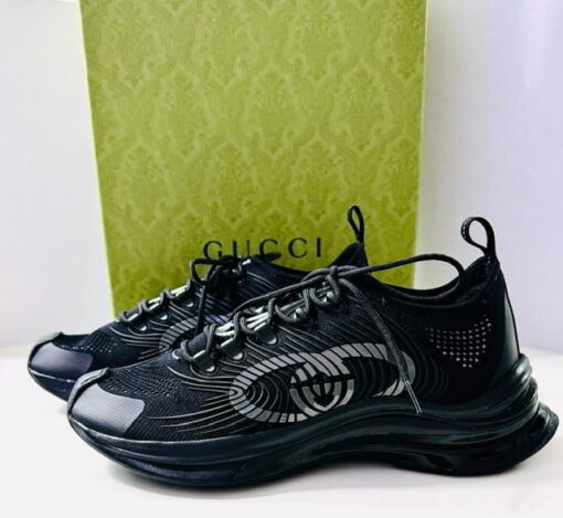Gucci Run Sneaker Black - Hombre - Imagen 4