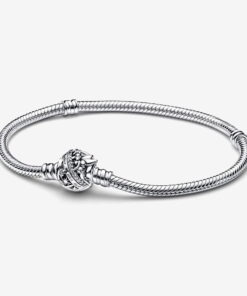 Pulsera Cadena de Serpiente con Cierre Campanilla de Disney