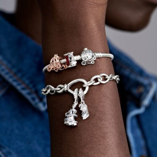 Pulsera Moments de Pandora con Cierre de Carroza Calabaza de Cenicienta de Disney - Imagen 2