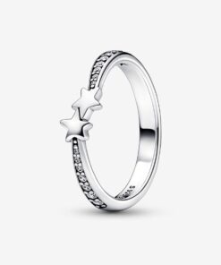 Anillo Brillante Estrella Fugaz