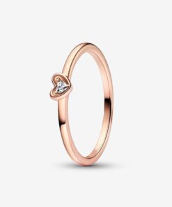 Anillo Corazón Radiante