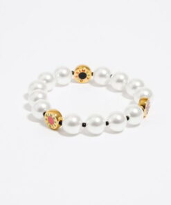 Bimba y Lola Brazalete Multicolor Logos Perla