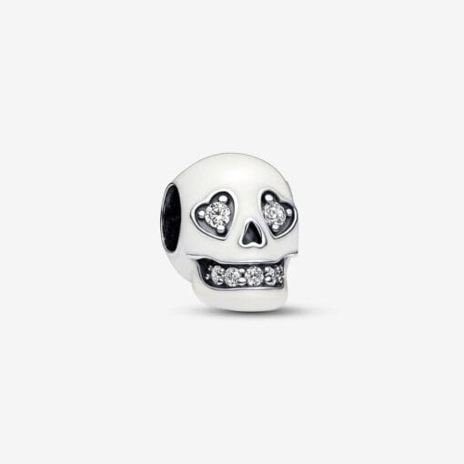 Charm Calavera Brillante que Brilla en la Oscuridad
