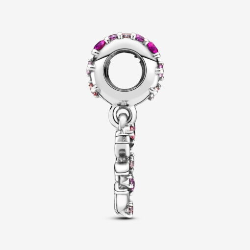 Charm Colgante Árbol Genealógico de Corazón Rosa - Imagen 6