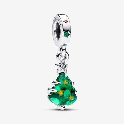 Charm Colgante Árbol de Navidad Brillante