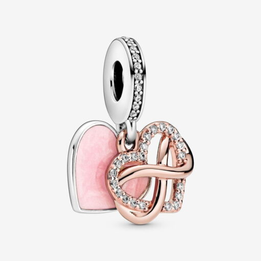 Charm Colgante Corazón Infinito Brillante - Imagen 6