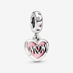 Charm Colgante Corazón Mom