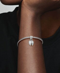 Alternative view of Charm Colgante Divisible Corazón Amistad