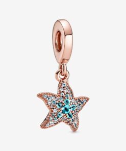 Charm Colgante Estrella de Mar Brillante