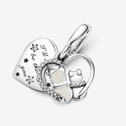 Charm Colgante Gatos y Corazones - Imagen 3