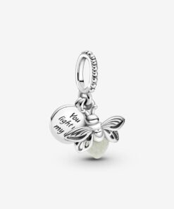 Charm Colgante Luciérnaga Brillante