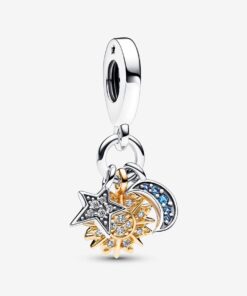 Charm Colgante Triple Celestial