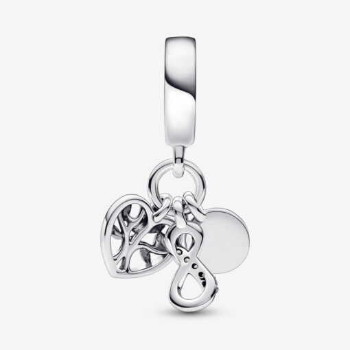 Charm Colgante Triple Infinito Familia - Imagen 5
