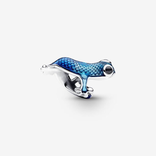 Charm Geco Azul Metálico - Imagen 4