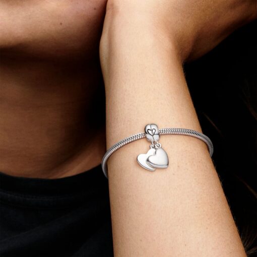 Charm colgante en plata de ley Amor de Madre e Hijo - Imagen 3