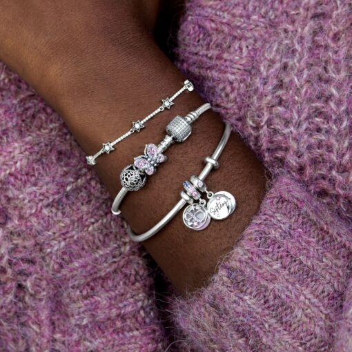 Charm colgante en plata de ley Hermanas Para Siempre - Imagen 4