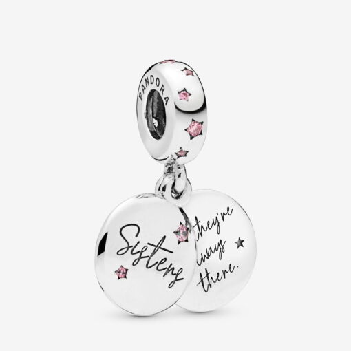 Charm colgante en plata de ley Hermanas Para Siempre - Imagen 5