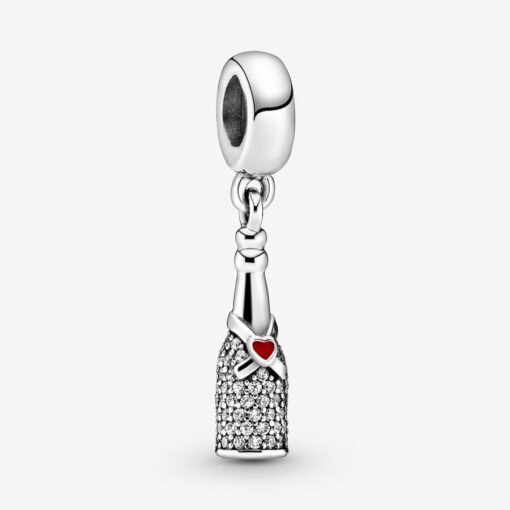 Charm colgante en plata de ley Tiempo de Celebración