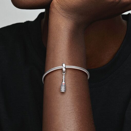 Charm colgante en plata de ley Tiempo de Celebración - Imagen 3