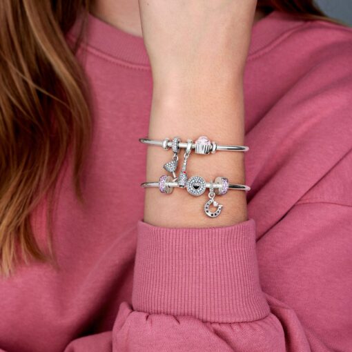 Charm colgante en plata de ley Tiempo de Celebración - Imagen 4