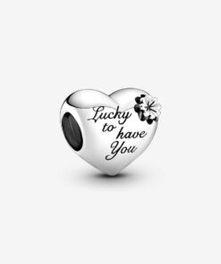 Charm de Corazón con Trébol