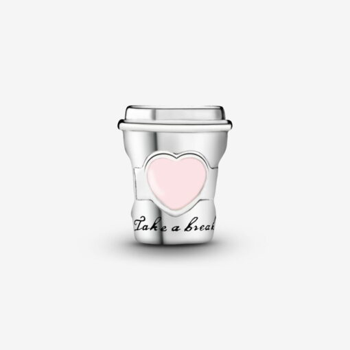 Charm en plata de ley Bebida para Llevar - Imagen 4
