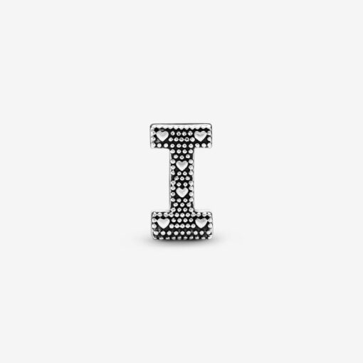 Charm en plata de ley Letra I - Imagen 4