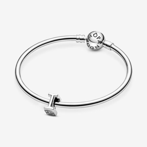 Charm en plata de ley Letra I - Imagen 7