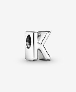 Charm en plata de ley Letra K
