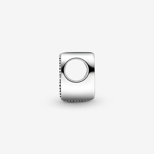 Charm en plata de ley Letra K - Imagen 4