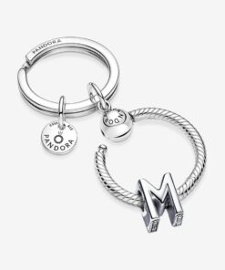 Alternative view of Charm en plata de ley Letra M