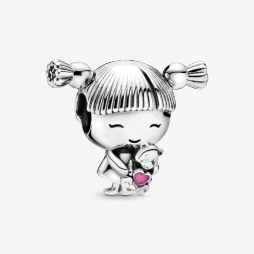 Charm en Plata de ley Niña