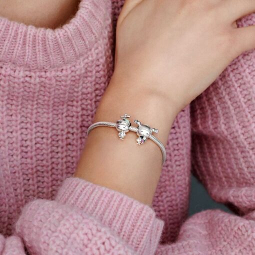 Charm en Plata de ley Niña