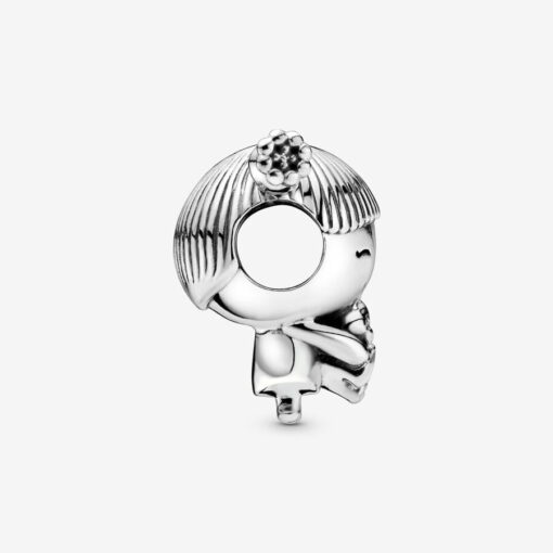 Charm en Plata de ley Niña