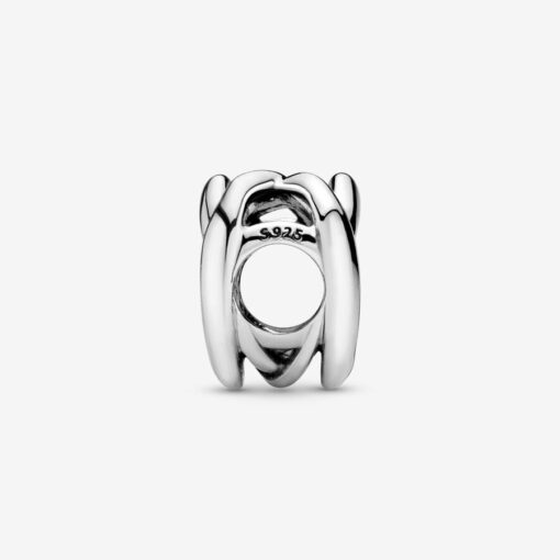 Charm en plata de ley Nudo de Corazón - Imagen 5