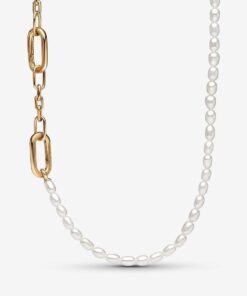 Collar Fino Perlas Cultivadas de Agua Dulce Pandora ME