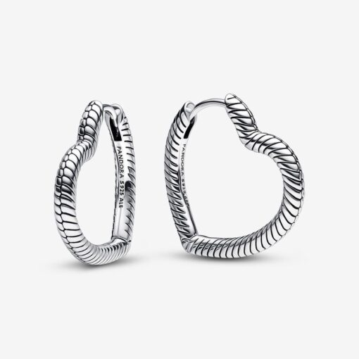 Aretes de Aro Pandora Moments Corazón para Charm
